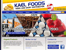 Tablet Screenshot of kaelfoods.com